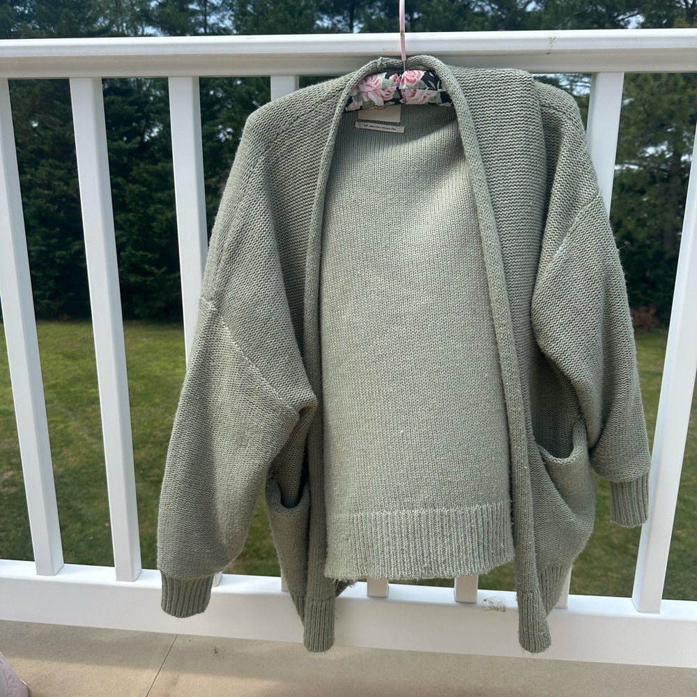 Women's Sage Green Sweater